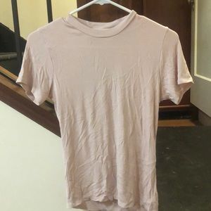 John Galt brandy Melville pink t-shirt